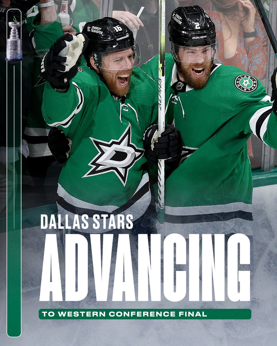 DALLAS SHINES IN GAME 7 TO ADVANCE TO THE CONFERENCE FINAL ⭐️