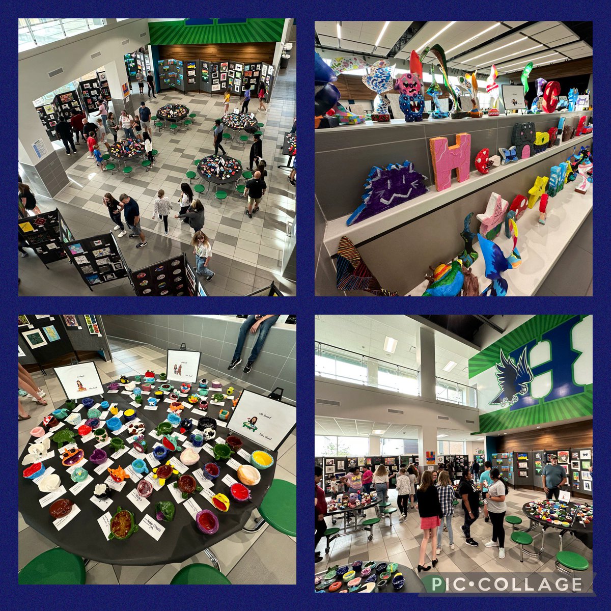Our 1st Art Show <a href="/HofiusKISD/">Hofius Intermediate</a> was wonderful! I’m so proud of all our talented artists and thankful for our art club members for helping set up.
I’m also extremely grateful for the amazing team I work with @HofiusArt <a href="/HDudzikArts/">Holly Dudzik</a> <a href="/LMartiKISD/">Lauren Marti</a> <a href="/KleinISD/">Klein ISD</a>