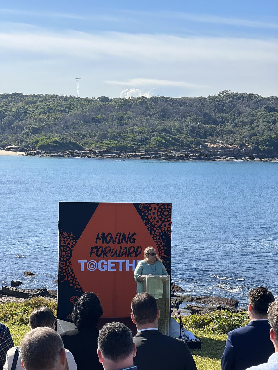 Today, our Gamay Dancers launched the @NRL Indigenous Round overlooking Gamay on Bare Island. Additionally, Noeleen Timbery Welcomed guests onto Country as the Chairperson of La Perouse Local Aboriginal Land Council.