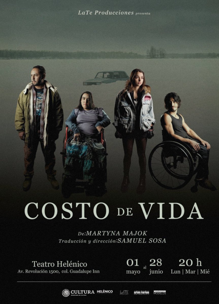 Gana uno de los 5 pases 2x1 que tenemos para #costodevida este martes 16 de mayo a las 20:00 horas en el <a href="/Helenico/">Centro Cultural Helénico</a> . Para participar responde a este tweet y dale ❤️🔄