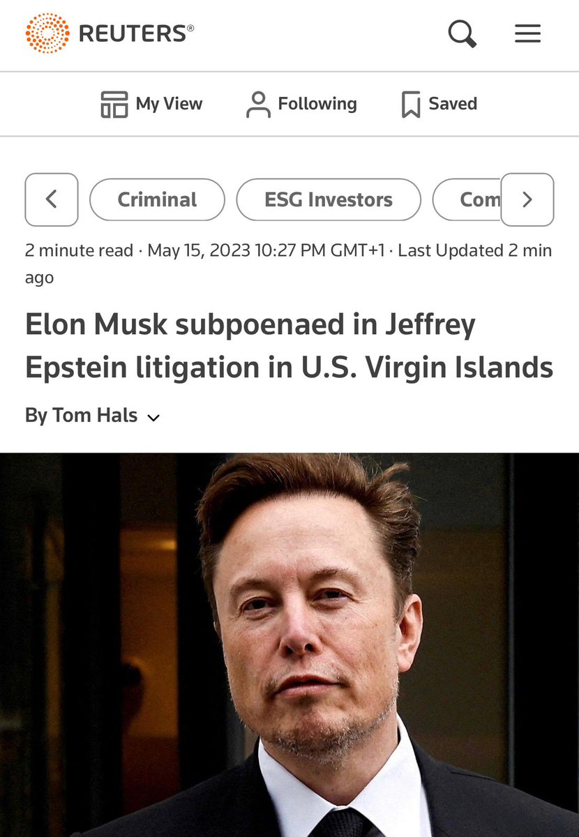 Mario nawfal on twitter elon musk responds to epstein connection