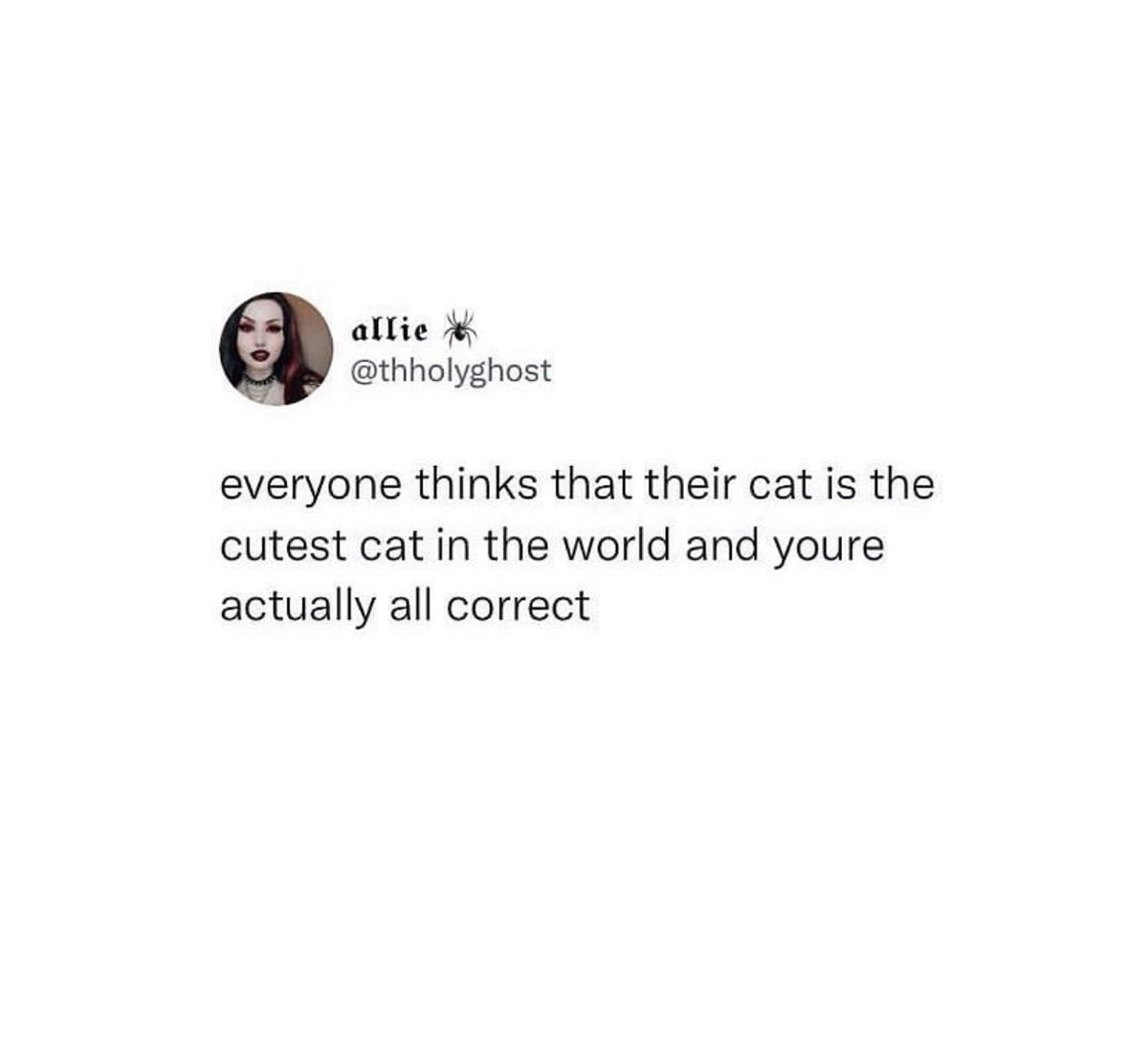 IvyTheCalico's tweet photo. ❤️❤️😼

Credit: @thholyghost https://t.co/Y2GYdoo0PF