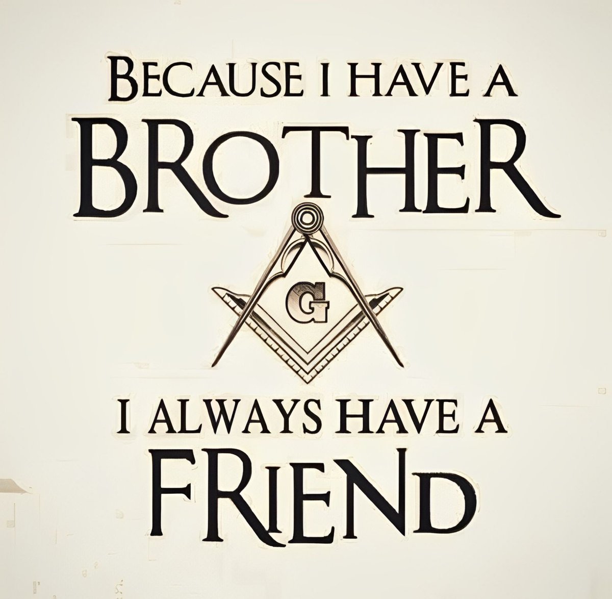Because I have a Brother...
___
#Freemasons #Freemasonry #Lodge #Masonic #Charity #masonicknowledge #masoniclife #bluelodge #2B1ASK1 #masonry #freemason #masons #freemasonsofamerica #freemasonshall #freemasonslodge #squareandcompass #masoniclodge #mastermason #Brotherhood