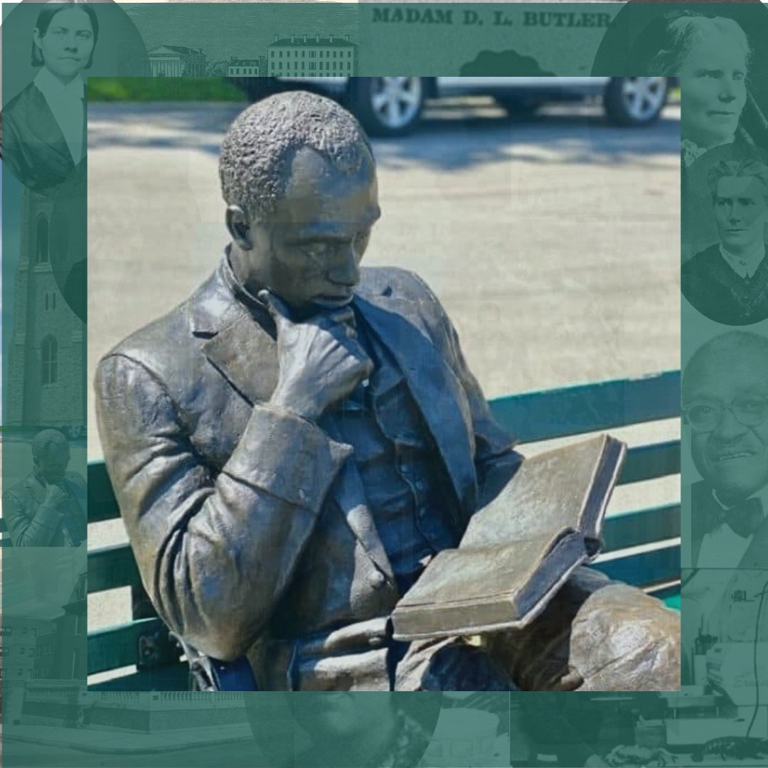 Get your #walkingtour tickets! Seminarian James Bradley and Olympian DeHart Hubbard both called #WalnutHills home, but in different centuries. What experiences did they share as #Cincinnati trailblazers? Saturday 5/12 at 10am eventbrite.com/e/624594879097
.
#allhistoryislocal