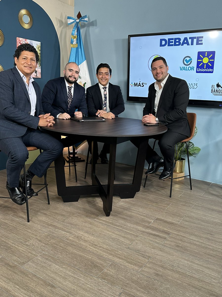 Finaliza nuestro Debate Elecciones 2023 

🌱/✅☀️ 

<a href="/PartidoValor/">VALOR</a> 
<a href="/p_unionista/">Partido Unionista</a> 
<a href="/msemillagt/">Movimiento Semilla 🌱 🇬🇹</a> 
<a href="/ArmandoLeonGt/">Armando León</a> 
<a href="/raulbarreragt/">raúl barrera⌚</a>