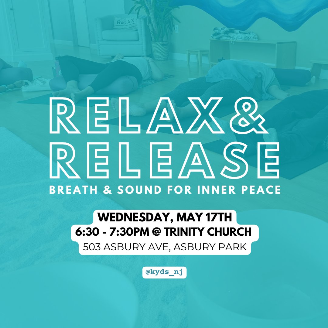 Join us this Wednesday, 5/17 as we sit still & bring our awareness back to our innerselves to more effectively manage our thoughts and emotions. #linkinbio to register

#KYDS #SOULutions #stillnesspractice #soundbowlhealing #soundbowls #asburyparknj #asburyparkboardwalk