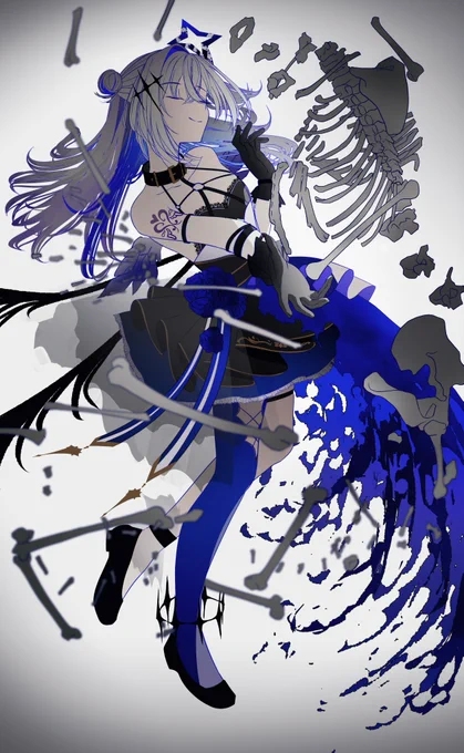 QRT with your blue art