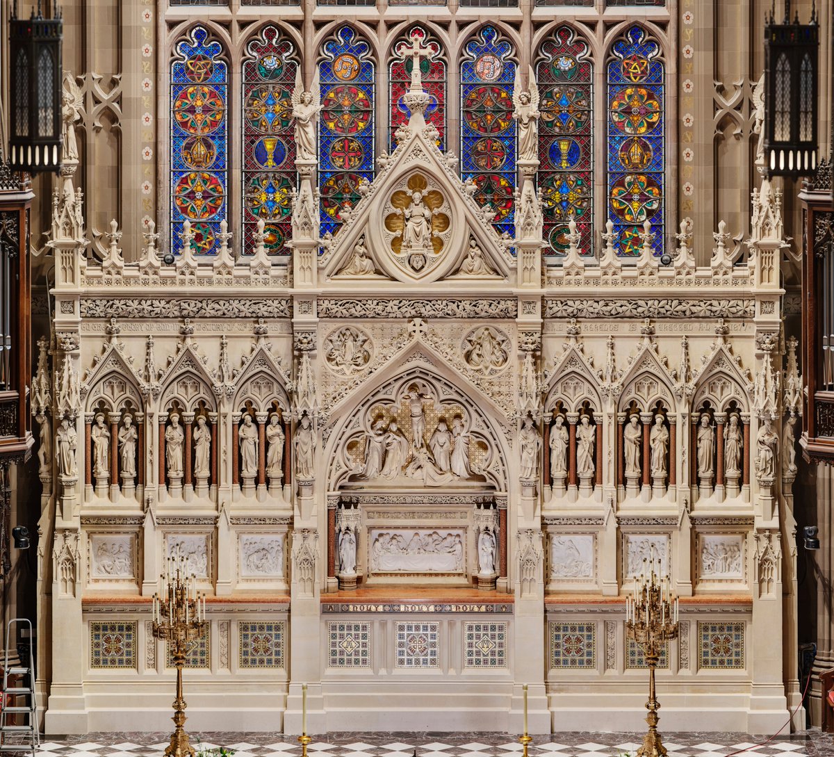 NTHuntPodcast's tweet photo. Presenting the stained glass window of @TrinityWallSt, as photographed by Colin Winterbottom and Lisa Jaycox.

Dive into the history of this and other elements of Trinity Church on Ep. 60 of National Treasure Hunt. #NationalTreasure

Listen: https://t.co/tTojpOSj31 https://t.co/wAmkbvnoJA