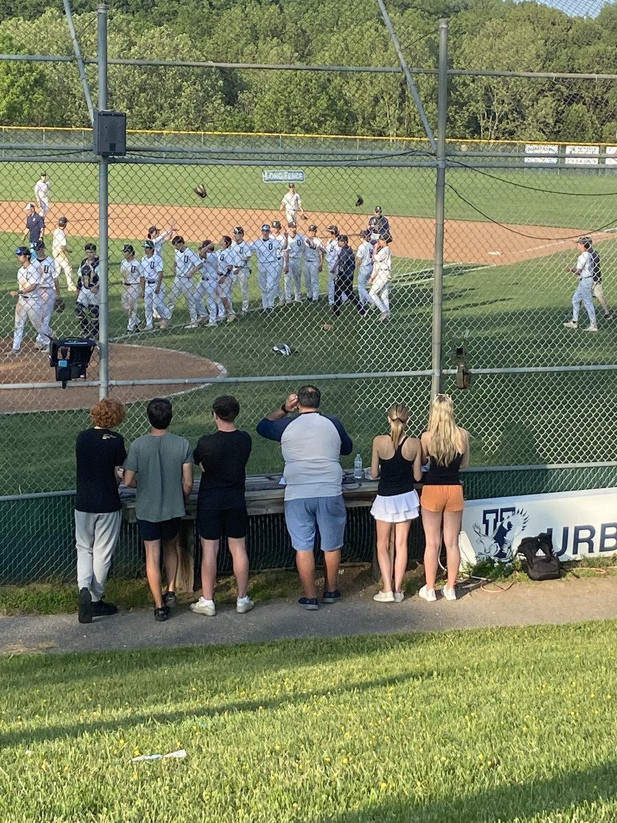 <a href="/urbanabaseball/">UHS_Baseball</a> with the win! Regional final tomorrow! <a href="/UHS_FCPS/">Urbana HS (MD)</a>