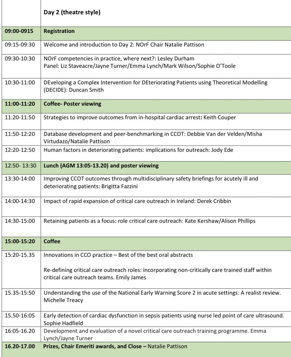 When your name is on the agenda for the <a href="/NOrF_CCO_RRS/">NOrF</a> first Conference! Thank you for selecting my abstract to present, hope I do it justice! See you next week
<a href="/CwmTafMorgannwg/">Cwm Taf Morgannwg University Health Board</a>