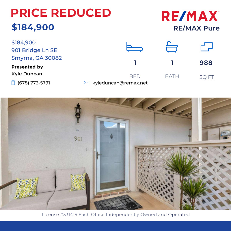 CobbHomes's tweet photo. Gound floor unit available in fantastic Smyrna location. This condo is ready to move in! Walk into fresh updates, including new paint, floor...

Click here for details:
https://t.co/xaOJq7oKgF https://t.co/SoYNSnz9Lj