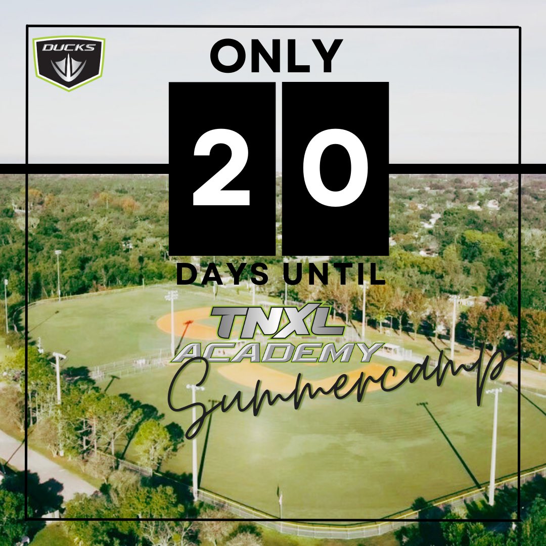 TNXLAcademy's tweet photo. Only three weeks to go until TNXL Summercamp starts! 😃 Sign up now to secure your spot!! #summercamp #baseballcamp #growyourskills #baseballlife  #baseballacademy

Click link to access google form for more information and  sign up!

https://t.co/5IwRicXOzn https://t.co/t74eypMnEB
