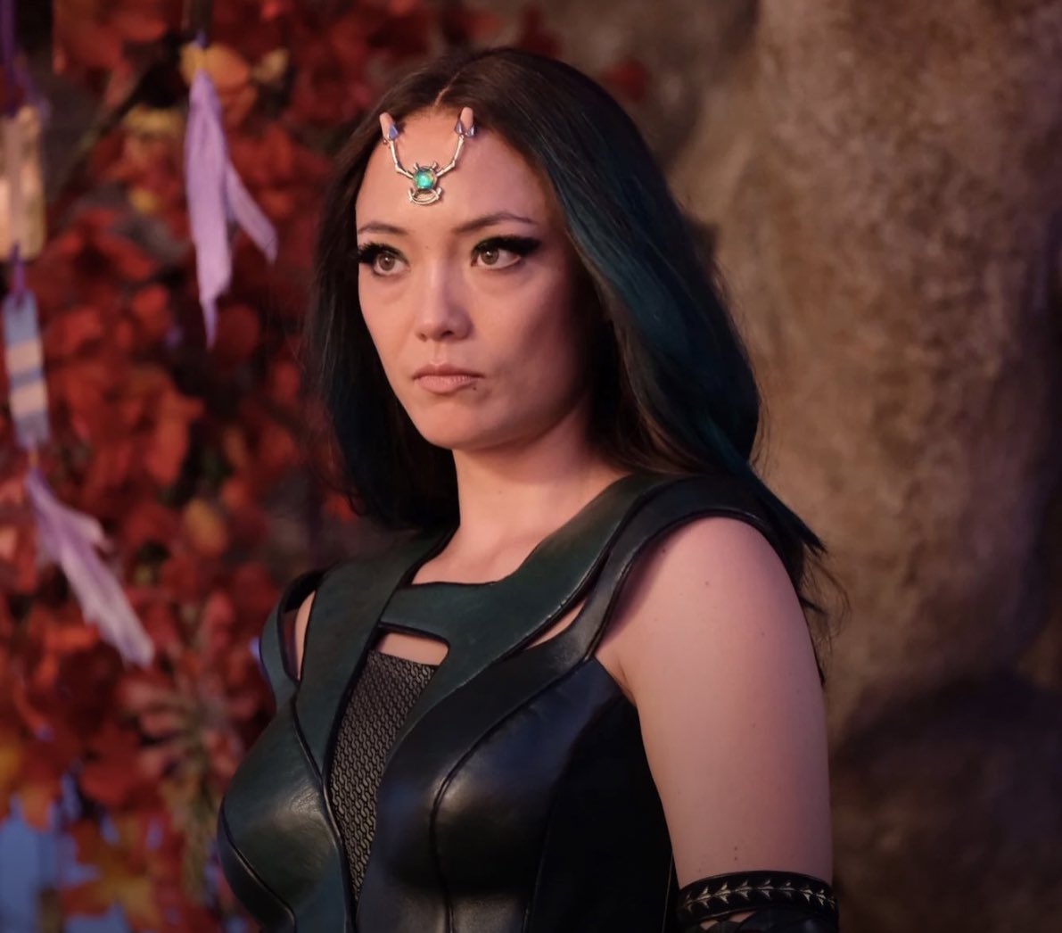 Screechinglemm1's tweet photo. This picture of @PomKlementieff got me thinking that she'd actually make a really good wonder women, @JamesGunn you have to consider this!! https://t.co/vz6SYGOjkw