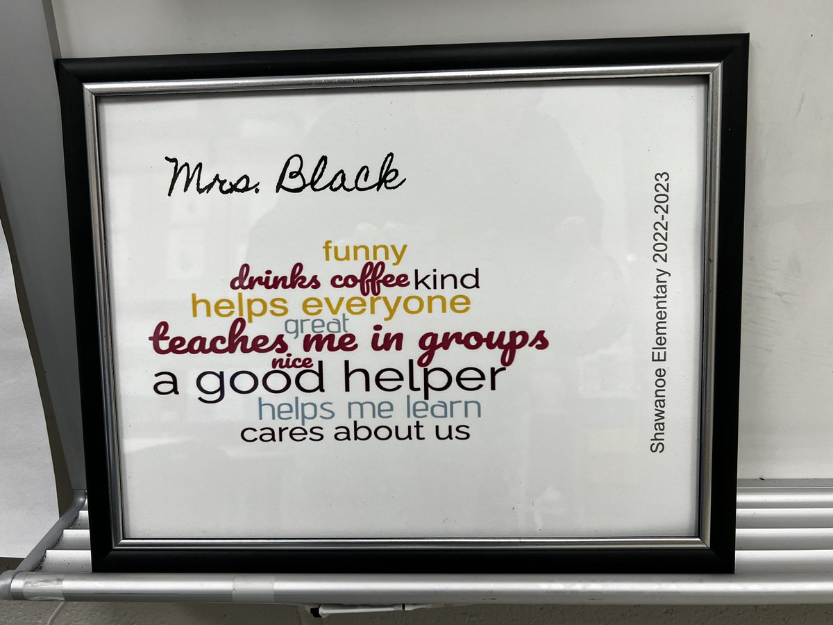Katie Black (@mrsblacksmsd) on Twitter photo I love walking in on a Monday morning and seeing a sign from <a href="/missmancilla_/">Alexis Mancilla</a>’s class congratulating me! And then I got a wonderful sign from <a href="/AbbyLeeMorgan/">Abby Morgan, Ed.D</a> and <a href="/MsMarino_SMSD/">Lisa Marino</a> for teacher appreciation week! What a wonderful Monday! <a href="/shawanoe/">Shawanoe Elementary School</a> <a href="/theSMSD/">SM School District</a> I love walking in on a Monday morning and seeing a sign from <a href="/missmancilla_/">Alexis Mancilla</a>’s class congratulating me! And then I got a wonderful sign from <a href="/AbbyLeeMorgan/">Abby Morgan, Ed.D</a> and <a href="/MsMarino_SMSD/">Lisa Marino</a> for teacher appreciation week! What a wonderful Monday! <a href="/shawanoe/">Shawanoe Elementary School</a> <a href="/theSMSD/">SM School District</a>