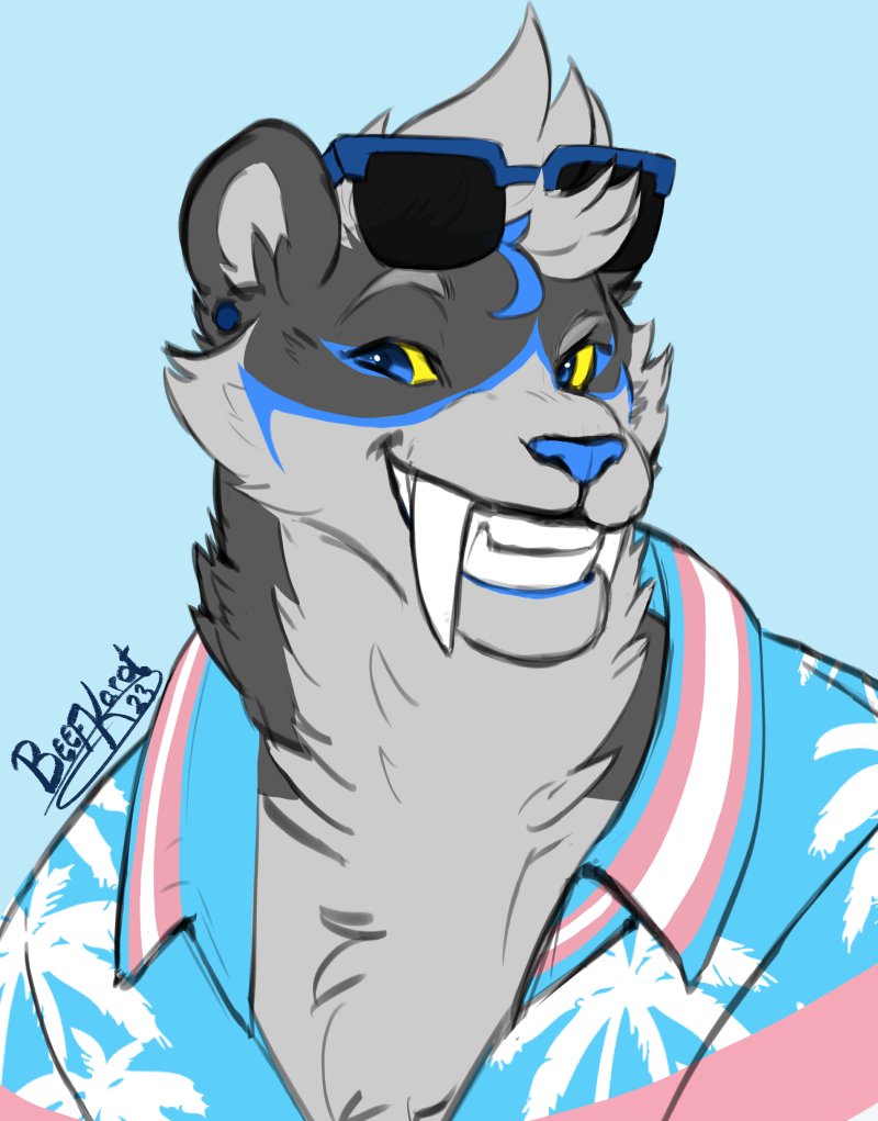 BeefKarot's tweet photo. Commission for @UnrulyKitty_ https://t.co/J80kijtz8L