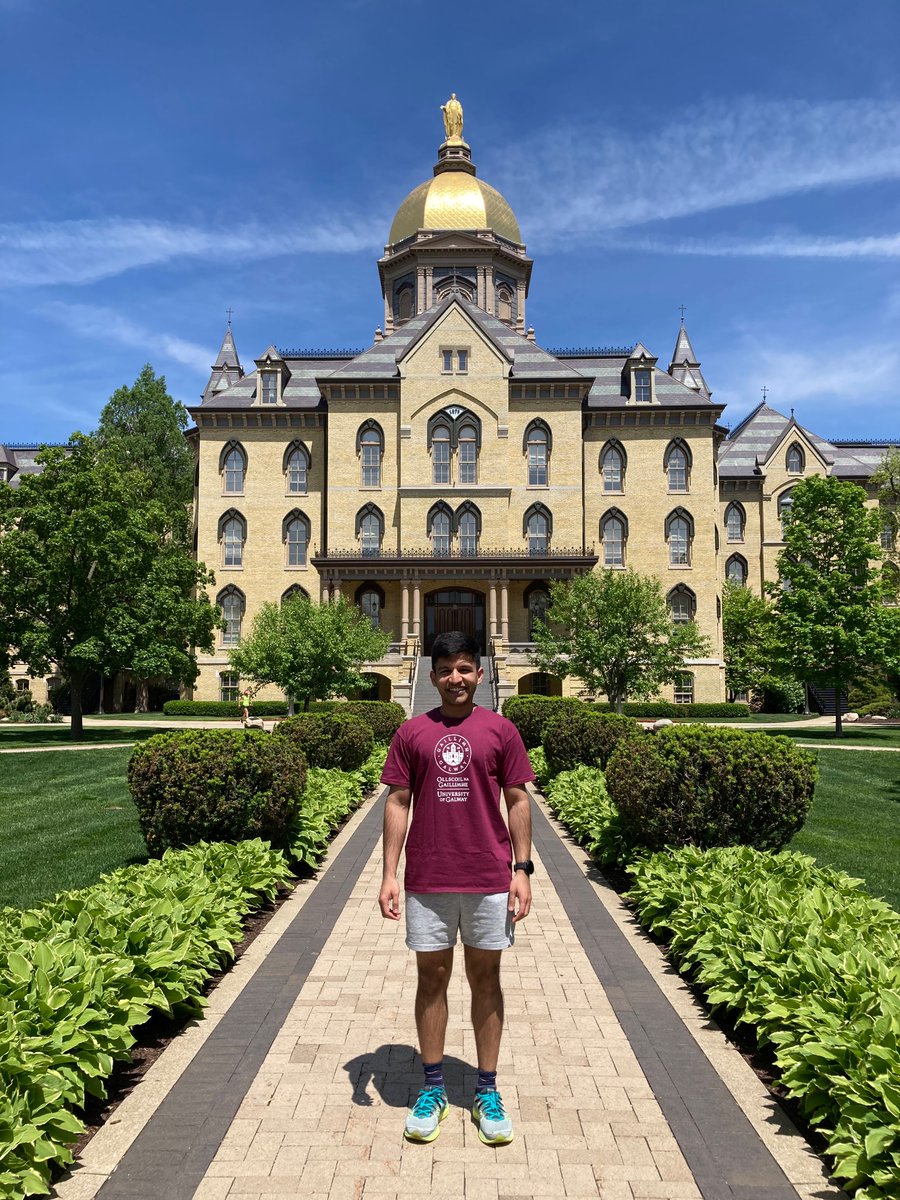 Super excited to be working as a visiting scholar in Prof. Glen Niebur’s lab at <a href="/NotreDame/">University of Notre Dame</a> over this summer studying tumor and bone cell interactions in bone metastasis. Very grateful to both Prof. Niebur and Prof. <a href="/LaoiseMcnamara/">Laoise McNamara</a> <a href="/mechanobio_ie/">Mechanobiology</a> this prestigious opportunity.
