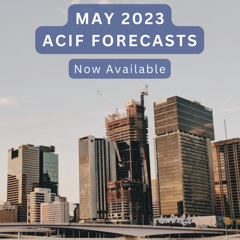 ACIForum's tweet photo. The May 2023 ACIF Forecasts were released today and are now available for purchase. 
Find out more and purchase here: https://t.co/Hkh8zbhxUV https://t.co/eUj3OpAeEw