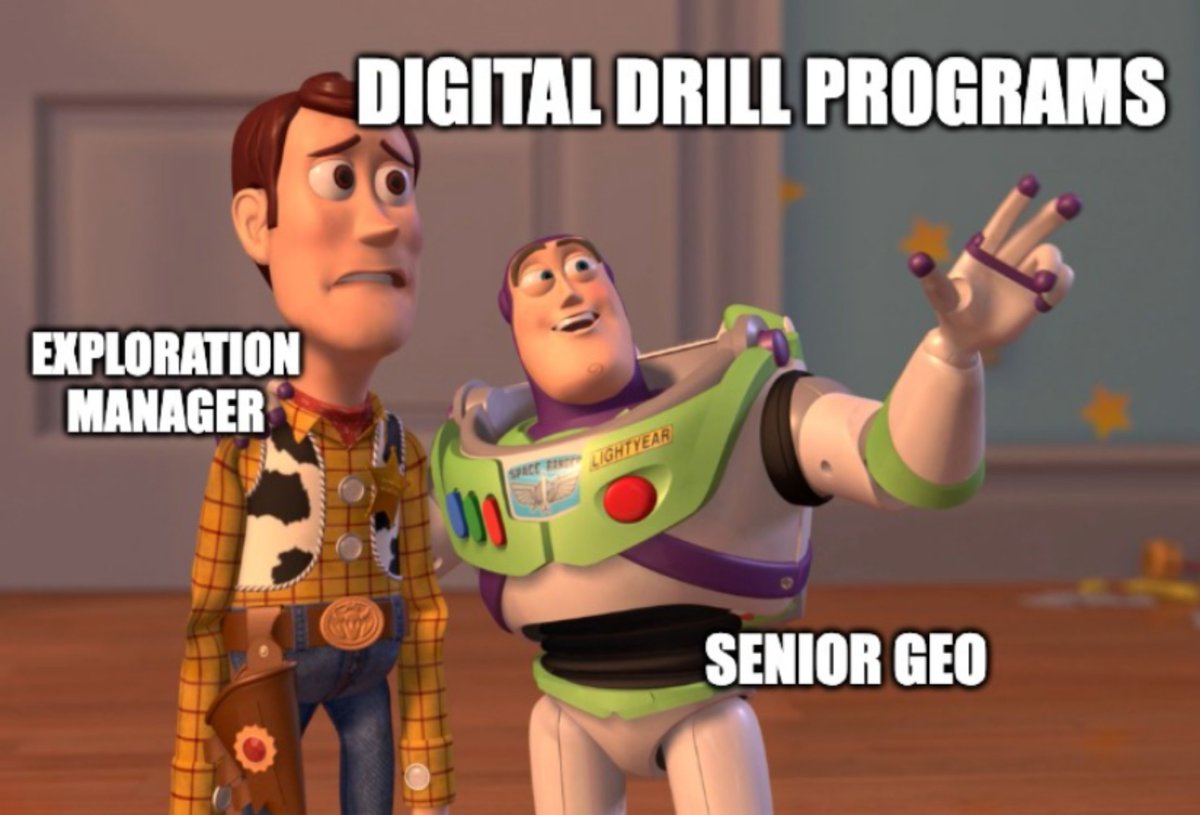 To infinity and beyond 😅🚀

#miningandmetals #CorePlan #exploration #mining #freethegeos