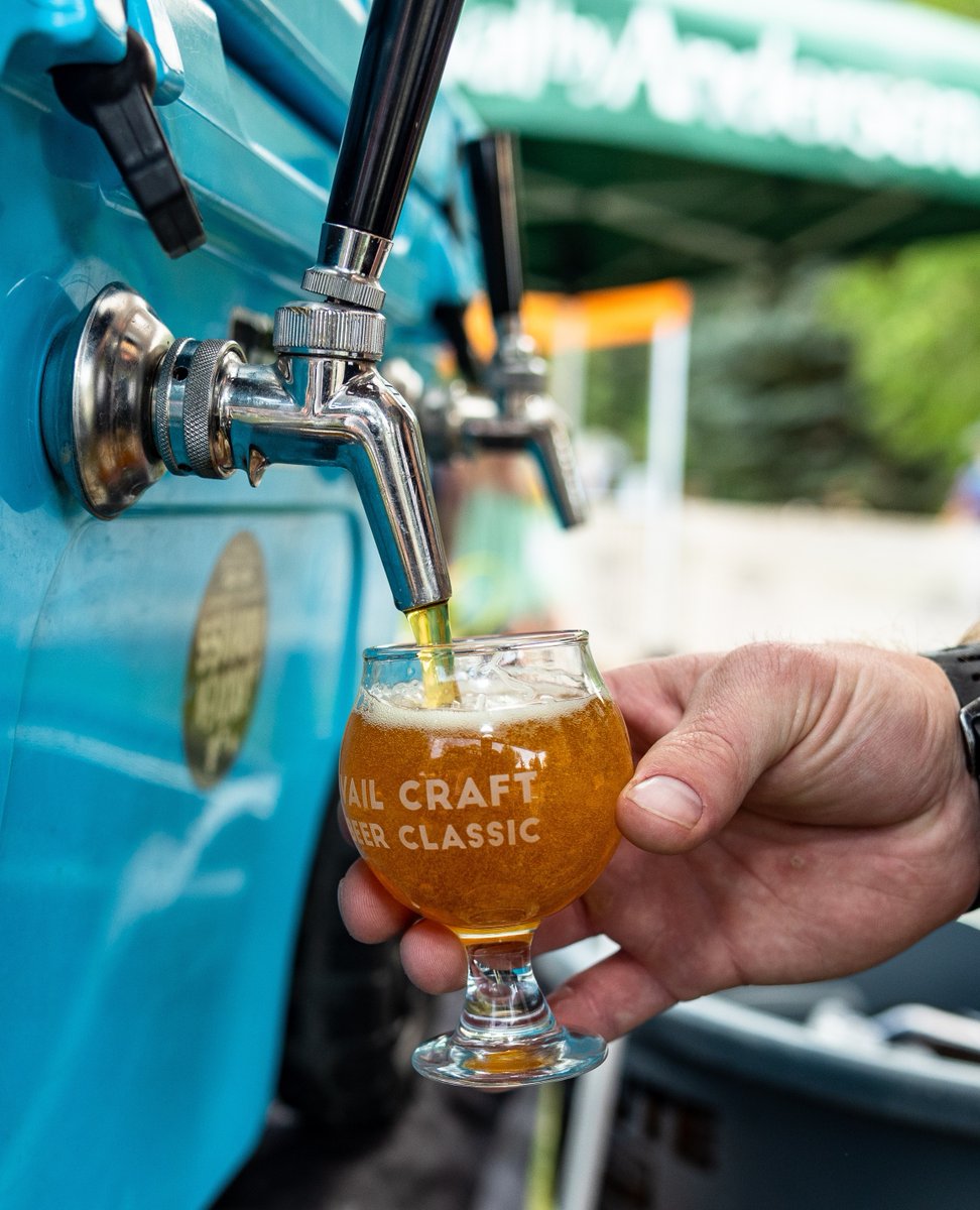 Mountains. Beer. Music. 

The @vailcraftbeerclassic is back again on Friday &amp; Saturday, June 16 &amp; 17, in gorgeous Vail Village. Take in the breathtaking views, get down on great food and enjoy live music while sampling beers from 50+ breweries from across Colorado.