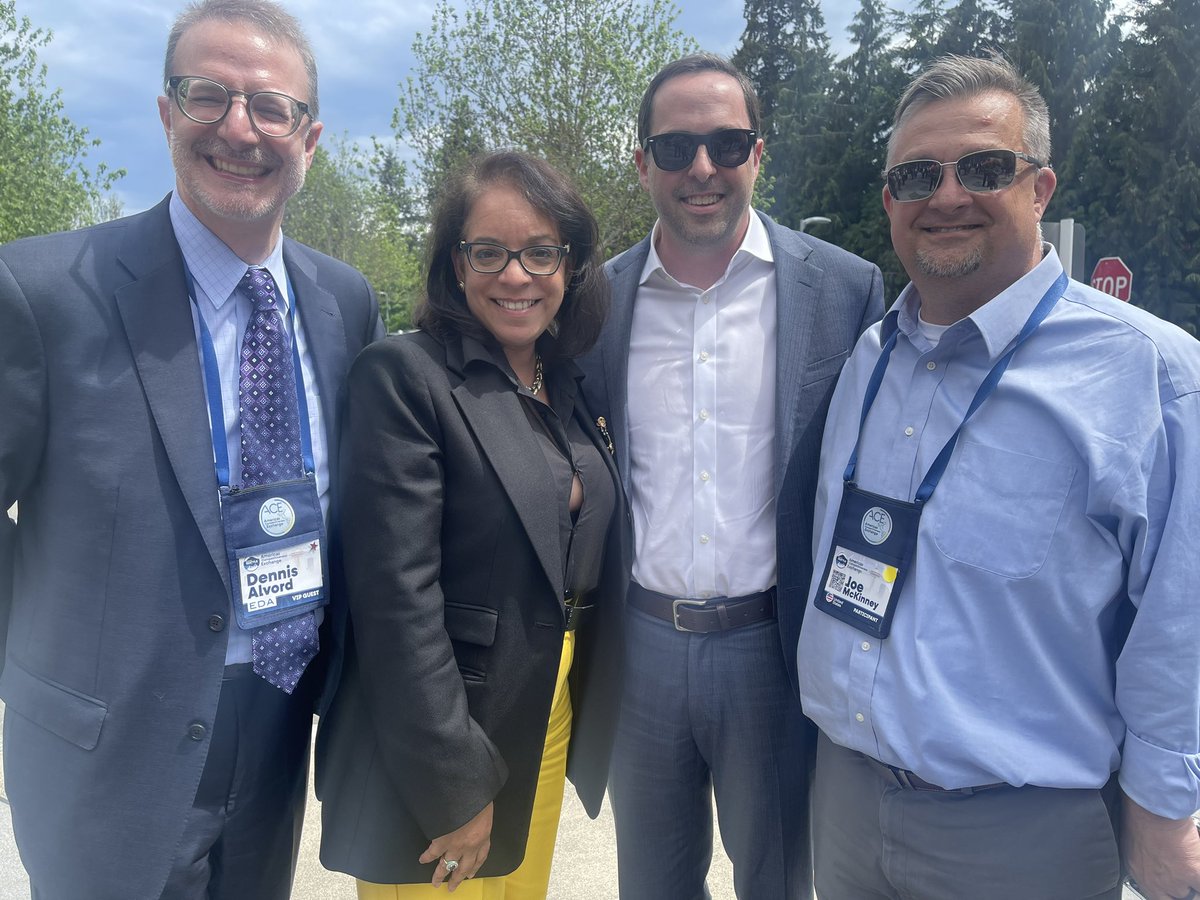 Nothing better than being with good friends and partners. This week I am in #Seattle for the #ACXchange Representing <a href="/IEDCtweets/">IEDC</a> with leaders from throughout the Americas, alongside <a href="/AsstSecCastillo/">Assistant Secretary Alejandra Castillo (Archived)</a> and Dennis Alvord of <a href="/US_EDA/">EDA</a> and <a href="/JoeCMcKinney/">Joe  McKinney</a> of <a href="/NADOWeb/">NADO</a>