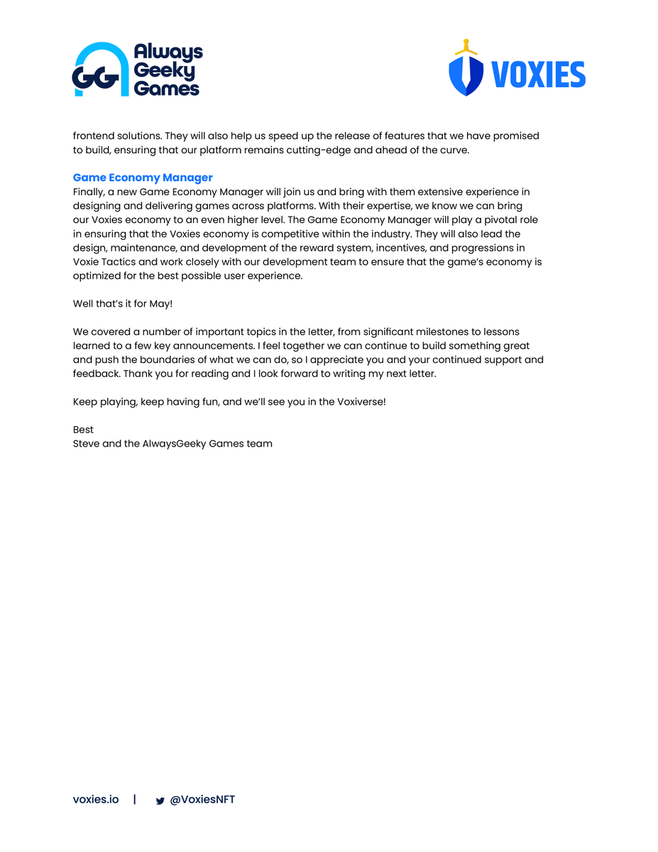 A letter From Steve, our founder.