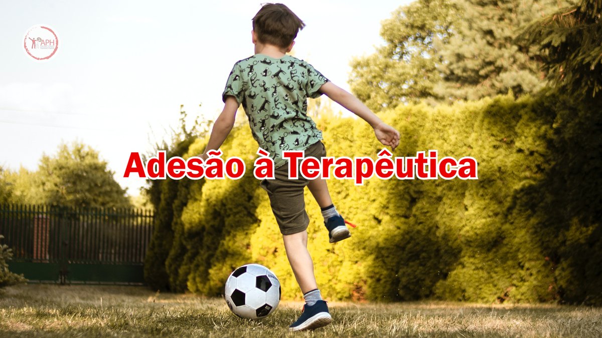 Falar em Adesão à Terapêutica na hemofilia significa, maior liberdade  relativamente ao Centro de Referência de Tratamento, significa maior  autonomia, capacidade de decisão, no todo, significa um controlo sobre a  patologia.youtu.be/uUfw_t_A378