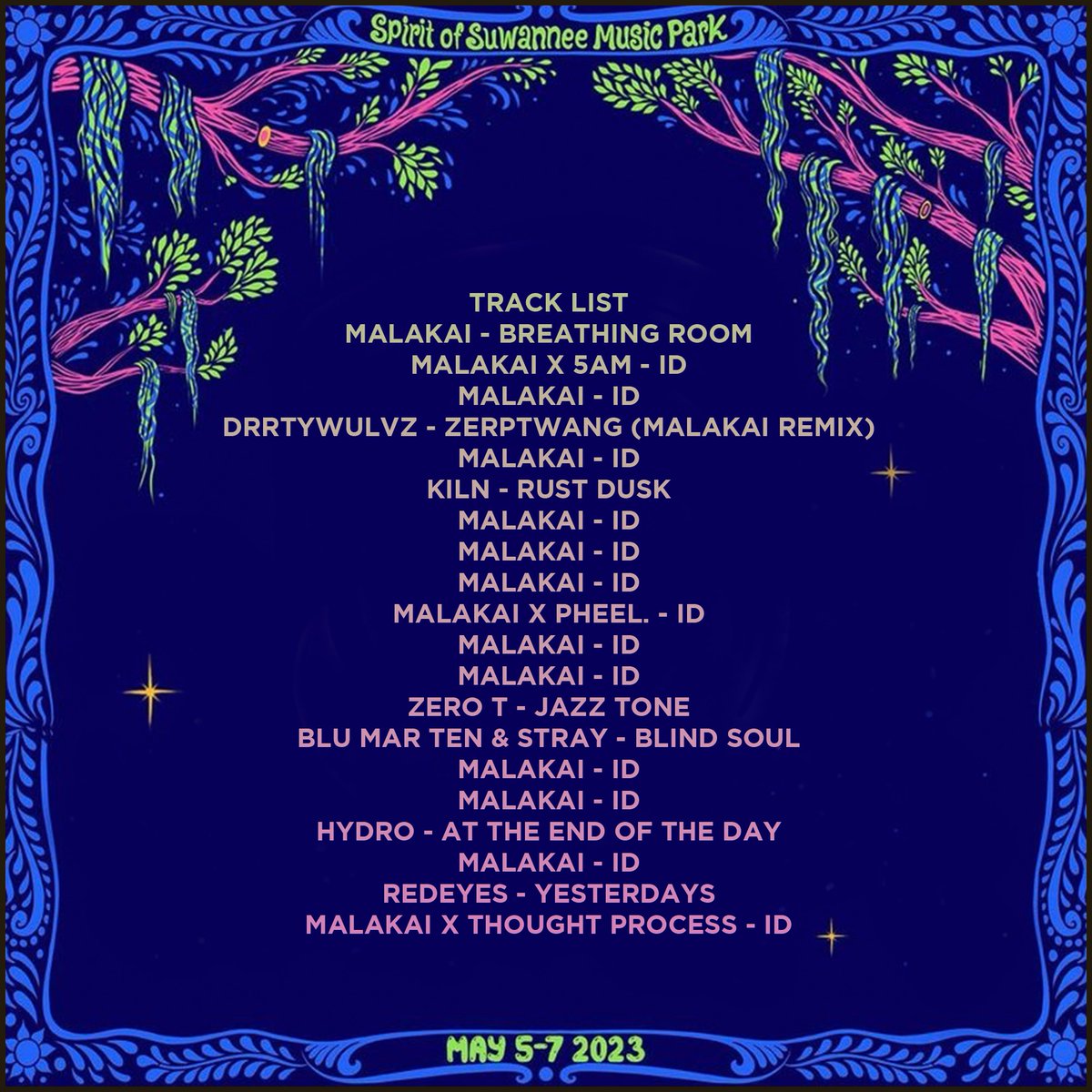 thisismalakai's tweet image. Stoked to share my set from this years tnf event at Suwannee! Lots of new music and collabs with the homies in there - happy listening 🫧✨

Take a listen here —&amp;gt; on.soundcloud.com/J48KTXETJ5kgf1…