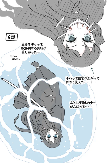 ⑥話…おでこ美しかった… 
