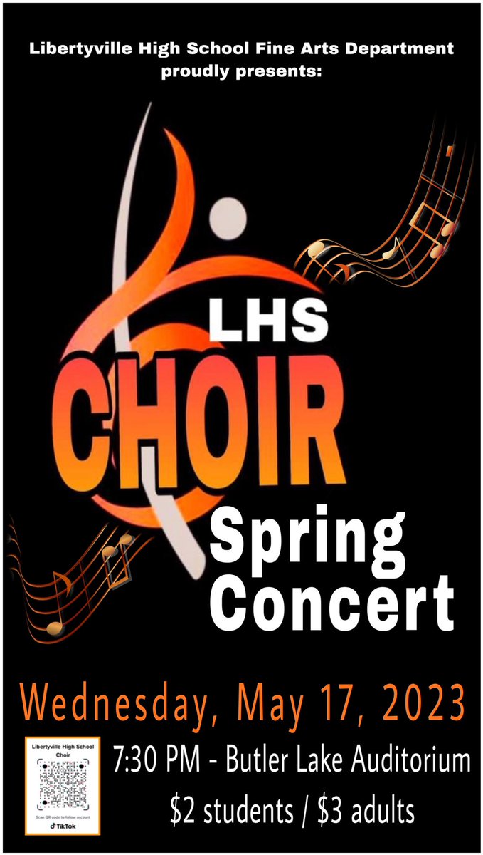 Final Concert of the year on Wednesday evening.