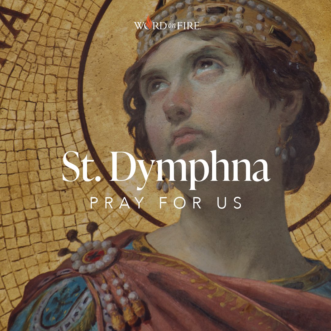BishopBarron's tweet photo. St. Dymphna, pray for us! https://t.co/t6RcTuhOxz