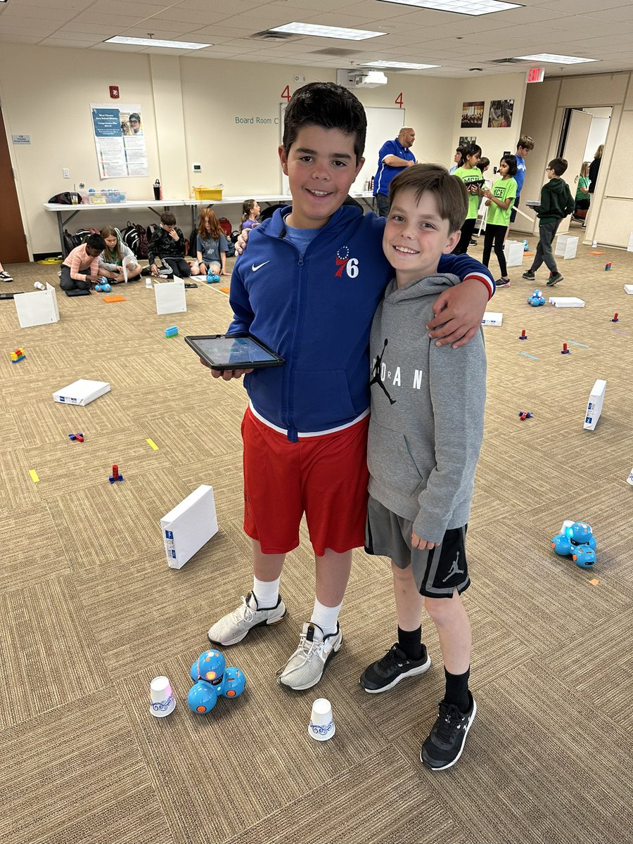 FernHillES's tweet photo. Our 4th and 5th grade bobcats represented well at the district-wide Math ThinkTank thanks to their own perseverance and @Miss_Stout1 and Mrs. Vanegas’ Math Club training! Thanks for organizing a memorable day for our students, @IanKerr_math! @WestChesterASD @SaraMMissett https://t.co/InMci8trcI