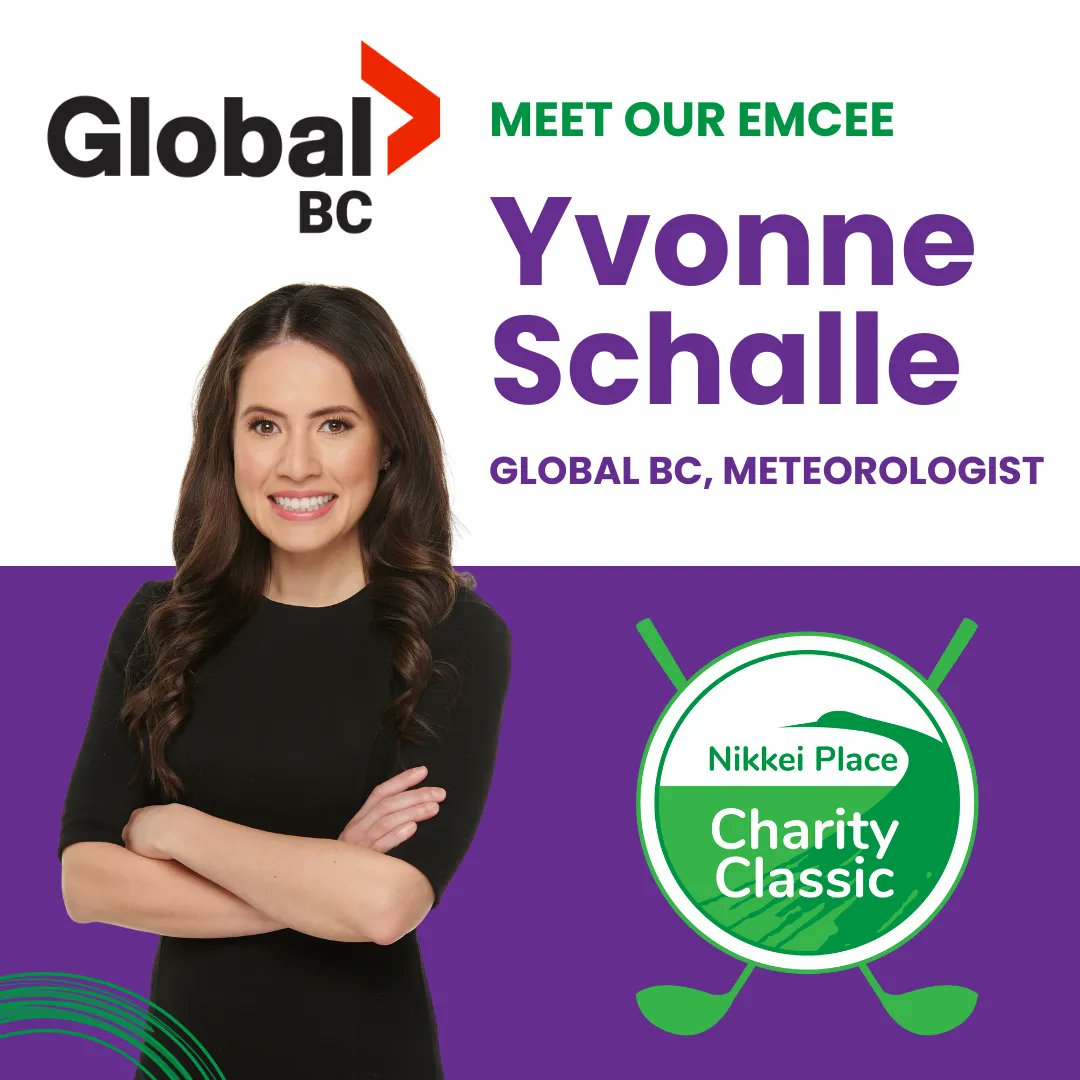 NikkeiPlace's tweet photo. We are excited to welcome back @yvonneschalle from @globalbc as our premium reception's Emcee at the Nikkei Place Charity Classic on May 26 to #BeatTheOdds of Dementia! We hope to see you there! https://t.co/fT4AxcfeTq #GlobalBC is a proud media sponsor. #ourbc https://t.co/a8anC9kGE6