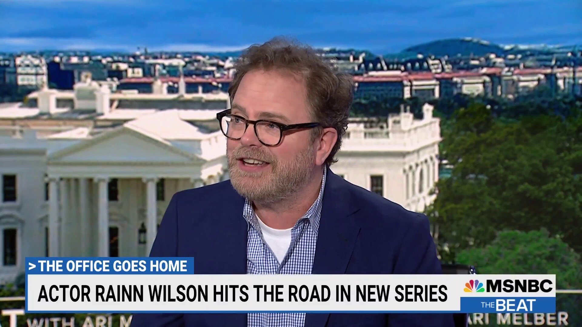 The Beat with Ari Melber 📺 on Twitter "Rainn Wilson talks his new