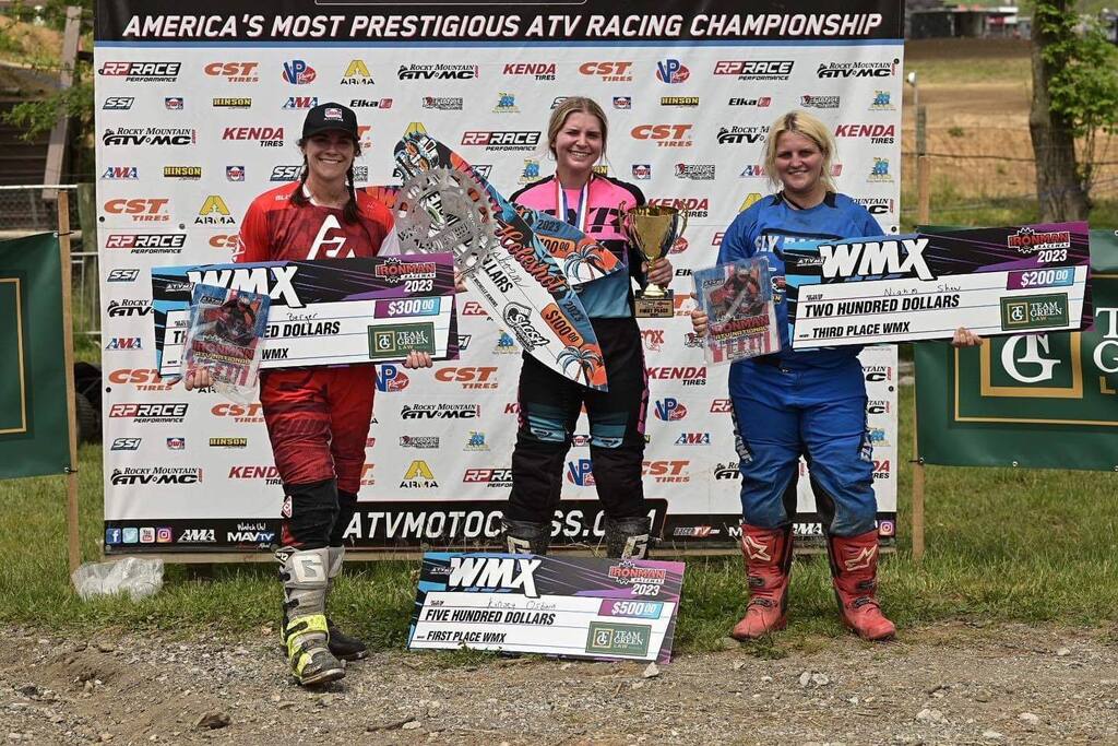 Congratulations to the top 3 in WMX! 
1: @kinseyosborn130 
2: @jo.racer.75 
3: @niamh_shaw53 

#ATVMX #ATVMotocross #ATVMXNationals instagr.am/p/CsSADVIu7Pf/