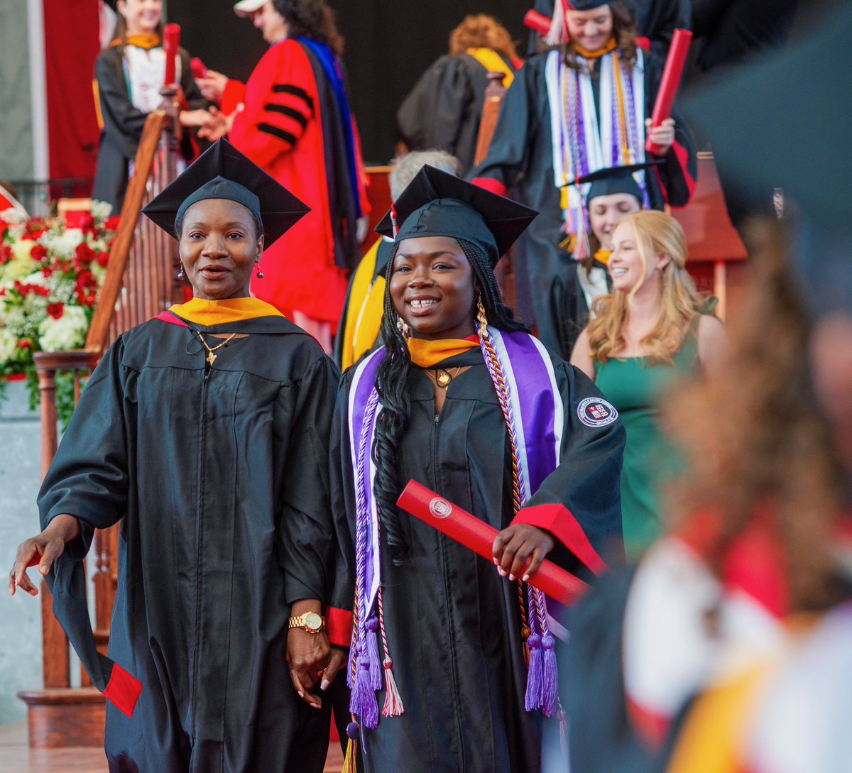 CongratSHUlations to our Undergraduate graduates! 

⬅️ Swipe to relive the special moment. 🎓

Stay tuned for our Graduate Ceremony recap!

#WeAreSHU #GradSHUation