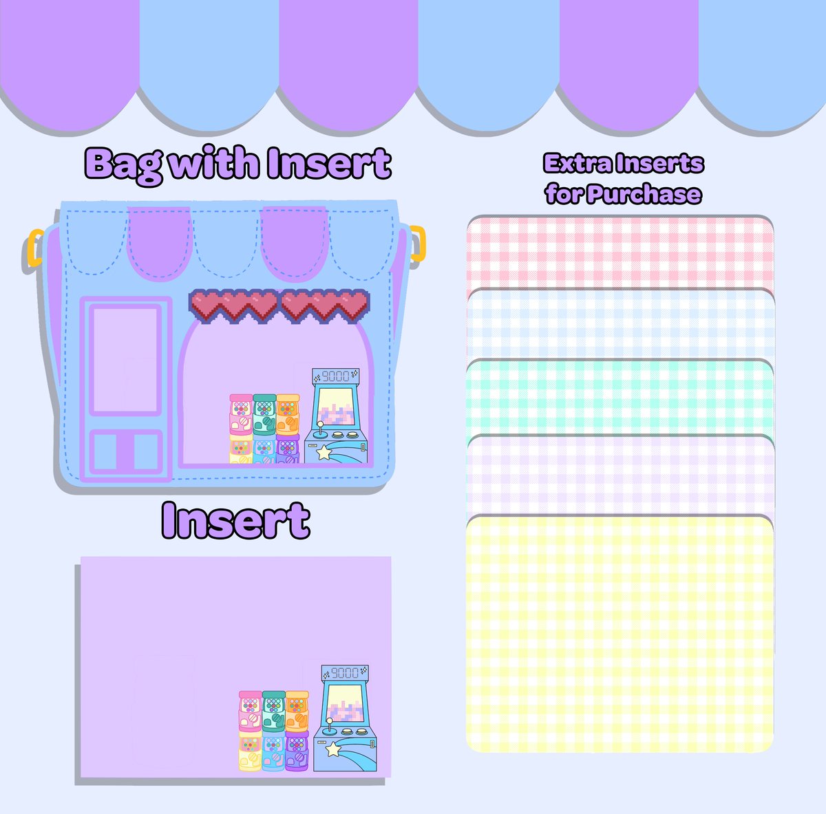 Naytendo's tweet photo. Arcade theme is another stretch goal! We are finalizing the #kickstarter with photos of the OG sample (bakery theme) and we will have two more design announcements!
#itabag #pursedesign #itabagdesign #itabagprogress #purseaddict #itabags #itabagmerch https://t.co/ePub1HF519