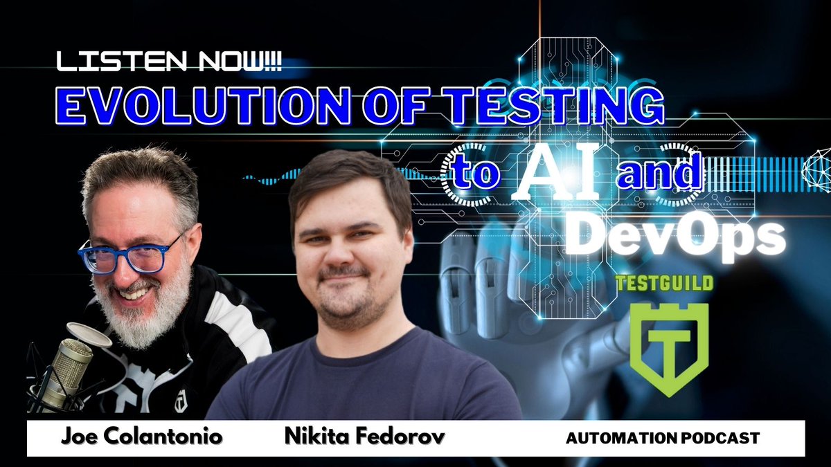 testguilds's tweet photo. 🎧 Join us as we chat with @NiK3R, the founder of @qase_io, about the fascinating world of #softwaretesting and #AI. Discover the power of #GenerativeAI in automating test case creation and the rise of #TestOps. Tune in now! 👉 https://t.co/XPRLO8qnwx https://t.co/X4J9eUZt4P