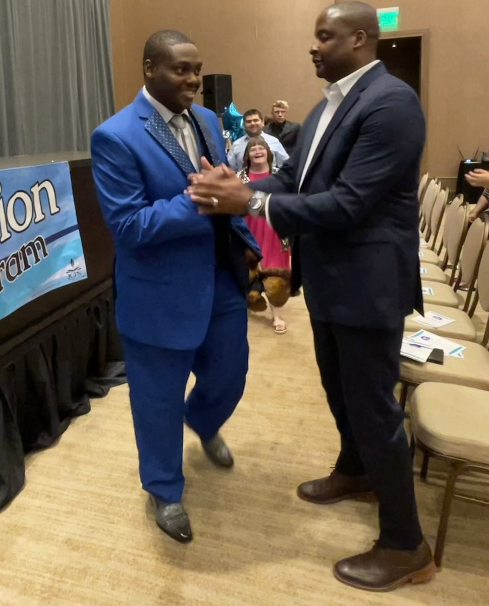 🎓GRADUATION | Congratulations to our seven <a href="/AhrensWTP/">Ahrens Work Transition Program</a> seniors who received their alternative high school diplomas this evening! We are all proud of you! #JCPSGrad2023 #WeAreJCPS