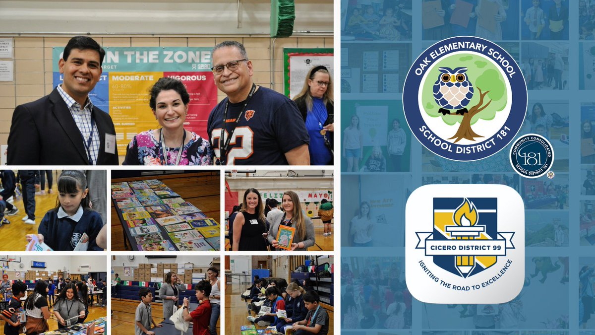A beautiful partnership with Drexel and Oak School through our Sister School Program. Thank you, Oak PTO, for organizing the Book Drive. The building administrators at both schools worked together to provide books for all the students in the school. #d181proud