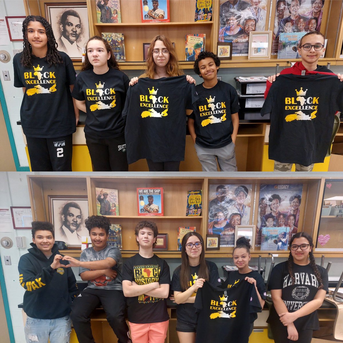 WPMMiddleSchool's tweet photo. Today, students and staff at WPM celebrated Black Excellence Day, a time to celebrate the achievements and accomplishments of people of African descent. #NSBlackExcellenceDay @CBVRCE_NS https://t.co/tbmysiokZa