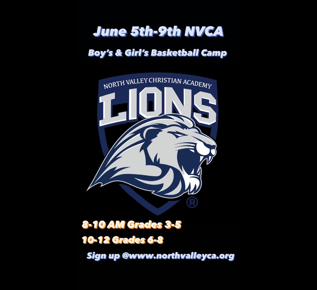 Sign up includes Free T-Shirt and Basketball
#NVCABASKETBALL
