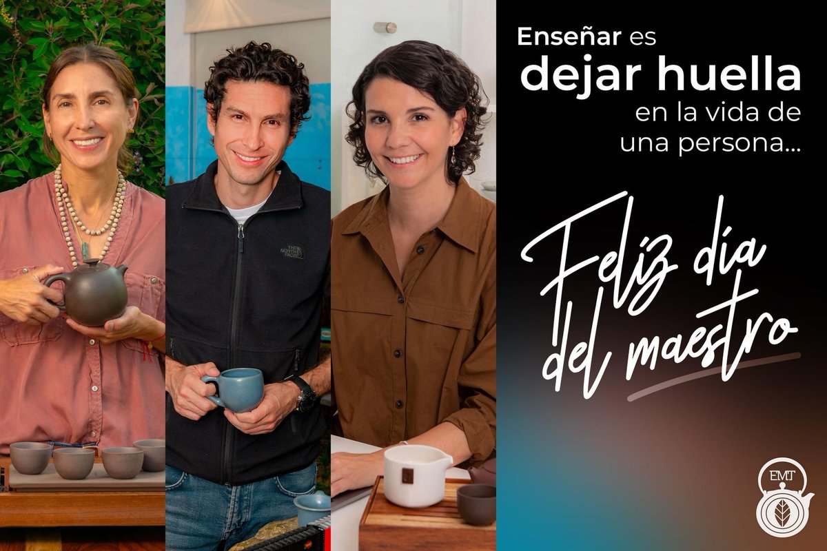 escueladete_mx's tweet photo. "Enseñar es dejar huella en la vida de una persona" 👩🏫🧑🏫👨🏫
¡Celebremos el Día del Maestro con una deliciosa taza de té! 🍵🎉💡
#Teastagram #Tealicious #Tealovers #Lovetea #Sommelierdeté
#tea #diadelmaestro 🎓 https://t.co/jRgh12uhSn