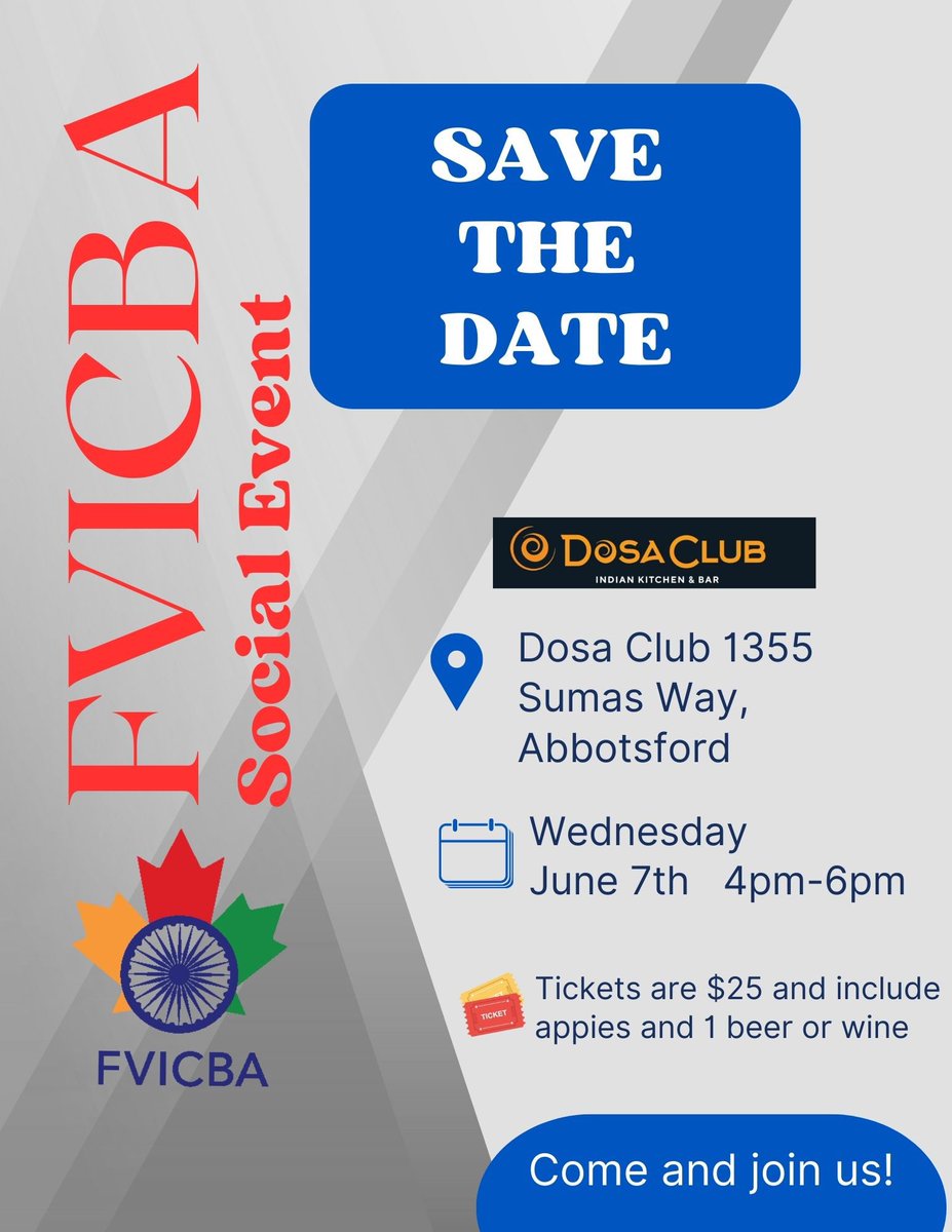 Join us on June 7, 2023! For more info email us at info@fvicba.com