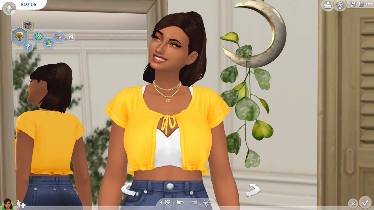 SleepiiSimmer's tweet photo. Made a sim using @malixaTV’s base! Had a lot of fun doing it too. Thanks for the challenge ☺️ https://t.co/wF23QLEoIl