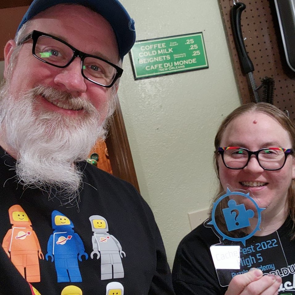 Geocachetalk's tweet image. BnJBish and The Geocaching Ninja are up for the Challenge! Are you?

The CacheFest Memphis Challenge Academy Georivers are open. Download the passport, have fun, and win prizes.

Here&apos;s the link to the passport - tinyurl.com/mpmxtyxy

#CacheFEST #challengeacademy #geocaching