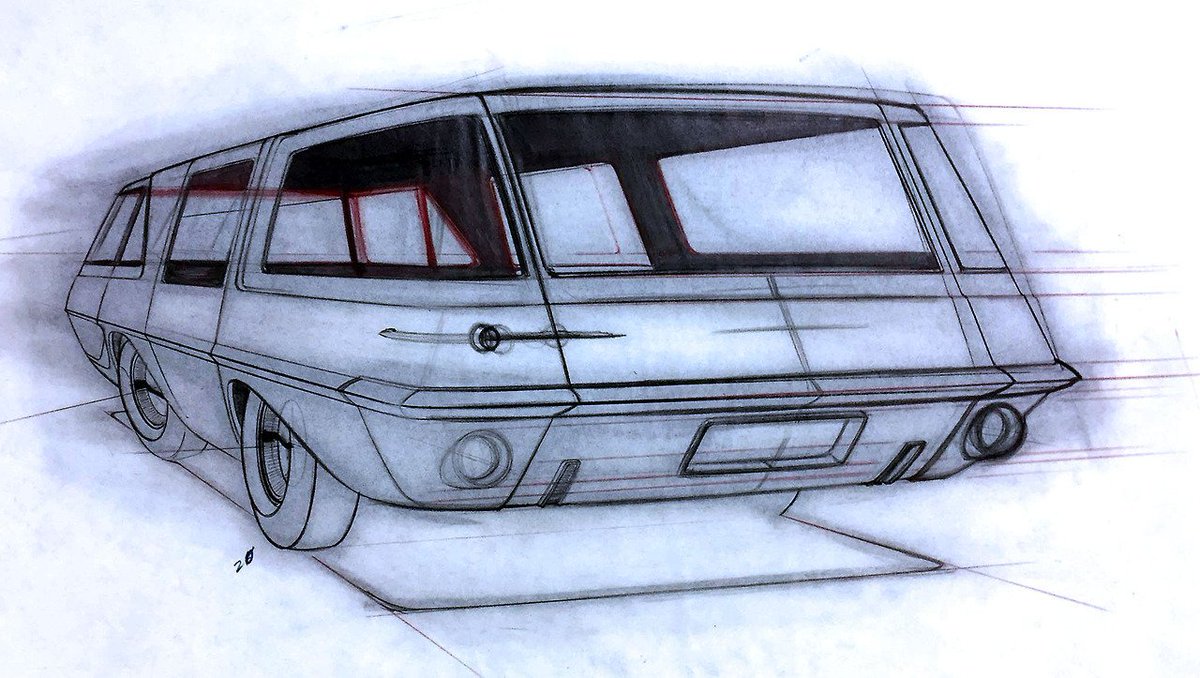FeelingMx's tweet image. #Design @a89501213 #Ford #Unitron 1961. Diseñado en otoño del 60 por Dean Beck, recien graduado del Centro de Arte. El Unitron comenzó como una sugerencia de un gerente de Ford Division que creía que Ford debería estar involucrado en el próximo mercado de vehículos de recreación.