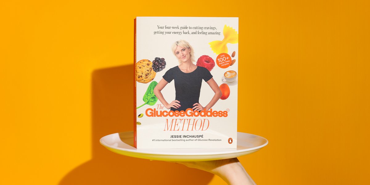 Say goodbye to cravings, chronic fatigue and sugar addiction with The Glucose Goddess Method. Learn simple, science-proven strategies to steady your blood sugar in this easy-to-follow 4 week plan from Jessie Inchauspé, the author of The Glucose Revolution. penguin.com.au/books/the-gluc…