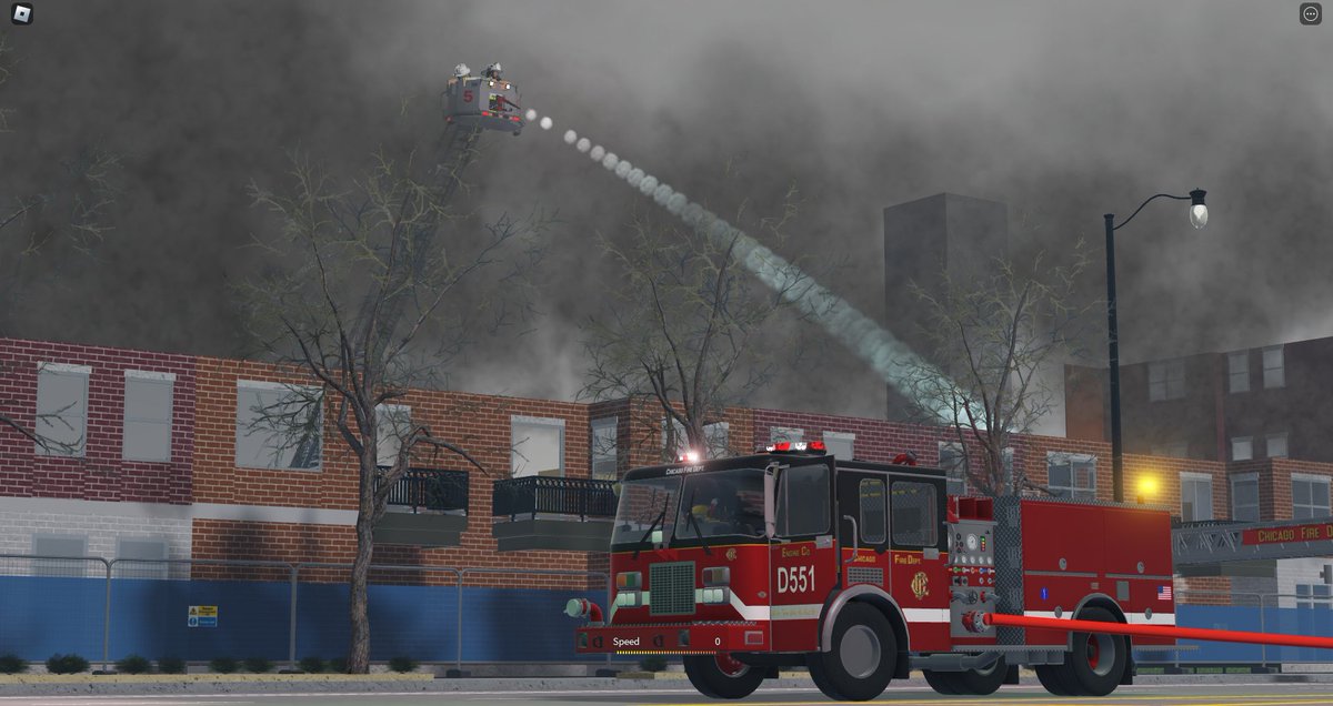 iAaronCasey's tweet image. Large scale call today with the Chicago Fire Department. 3-11 Alarm was given. @CFD_RBLX #RobloxChicago #RobloxDev #Roblox