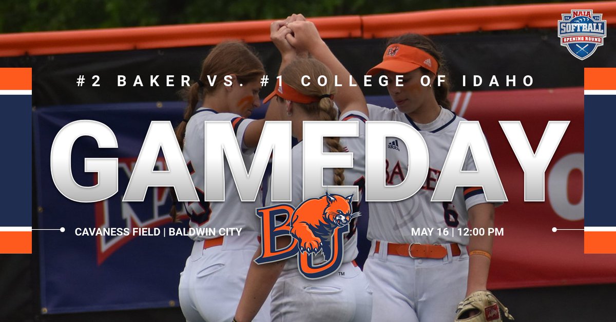 SB: #2 Baker goes up against #1 College of Idaho in the semifinals of the NAIA Opening Round today at 12 p.m. out at Cavaness Field! Follow along at the links below!

Watch: bit.ly/3mBcSfm
Live Stats: bit.ly/3MrEWkw