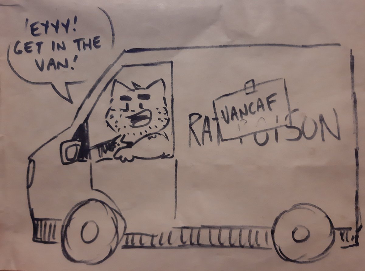 @VancouverComics I don't have the original anymore but I think this was the gist of it 